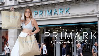 WHAT'S NEW IN PRIMARK SEPTEMBER 2023 | autumn shop with me clothes, beauty + home | shopping vlog