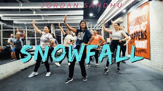 Jordan Sandhu | Snowfall | Bhangra | Latest Punjabi Songs 2023 | Manpreet Kaur Eleven Choreography