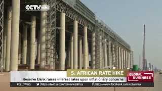 South Africa's reserve Bank raises interest rates