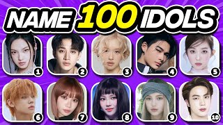 ⭐️[ULTIMATE KPOP TEST] NAME 100 KPOP IDOLS IN JUST 3 SECONDS - FUN KPOP GAMES 2024