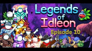 Let's Play Legends of Idleon - Episode 10: Golden Anvil & Tier 1 Weapon Upgrades!