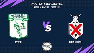 Match 9 - BYR vs HOR | Highlights | European Cricket League 2023 | Group A, Day 2 | ECL23  ECL23.009