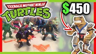 10 NINJA TURTLES TOYS WORTH MONEY - RARE ITEMS YOU MIGHT OWN!!