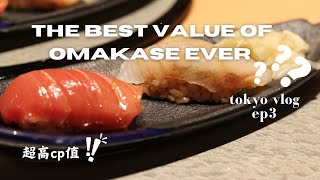 Omakase in Tokyo for only $XX USD — worth every penny