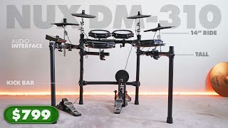 A Powerful E-Drum Set Under $800 - NUX DM-310 Review