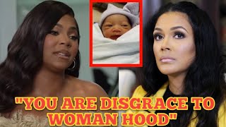 ASHANTI SLAMS NELLY'S EX-GF SHANTEL FOR CRITICIZING THE LOOKS OF THEIR NEW BORN BABY BOY