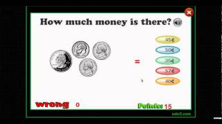 Money: counting coins