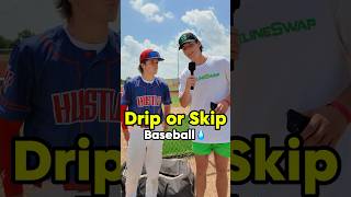 Baseball Drip Or Skip Baseball