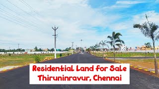 Residential Land for Sale at Thiruninravur, Chennai | World New Property