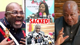 BREAK! EC Boss In Trouble, Ken Agyapong Team Submit Evidence To Mahama For Her Removal