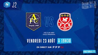 J2 I Aubagne FC – FC Rouen (2-1), le résumé I National FFF 2024-2025