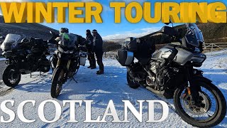 A WARM WELCOME AT SCOTLANDS BIKER HOTEL/ WINTER TOURING THE EPIC BORDERS BACKROADS