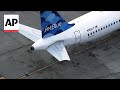 2 JetBlue planes make contact at Boston Logan International Airport