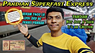 🚂PANDIAN EXPRESS TRAVEL VLOG 2.0!!! Chennai Egmore to Dindigul | 3AC Auto Upgradation | Naveen Kumar