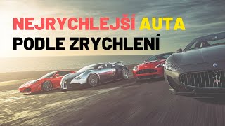 Nejrychlejší Auta podle zrychlení 0-100