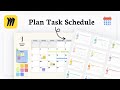 How to create a calendar in Miro (Team Schedule)