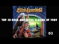 TOP 10 ROCK AND METAL ALBUMS OF 1989