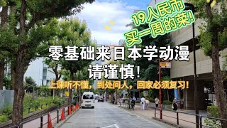 【兰酱的留学日记】我在日本动漫专门学校上课跟不上怎么办？零基础学动画好难啊｜为什么日本的茶那么苦？点心又齁甜？原来是这样吃的！｜我又来（捡）买（便）菜（宜）了#留学 #动漫 #东京 #旅游 #专门学校