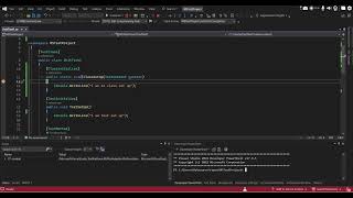 Execute Script at class initialization and before class exit [Class Initialization][ClasscleanUp]