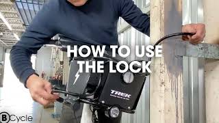 Using the BCycle e-bike lock