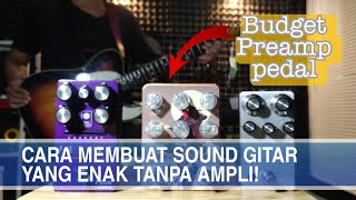 Ampli simulator murah tapi bagus : Flamma preamp vs Joyo American vs Blackface preamp