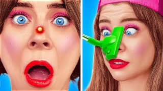 NEW 123 GO! BEAUTY HACKS EVERY GIRL SHOULD KNOW || Girly Make-up Hacks