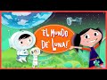 El mundo de luna! | En la estacion espacial | Intro | Discovery kids (Nuevo logo)