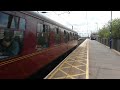 railways 46233 duchess of sutherland at speed