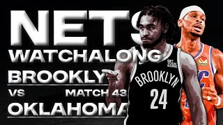 Brooklyn NETS @ OKC THUNDER Live PLAY-BY-PLAY (NBA Season 24/25)