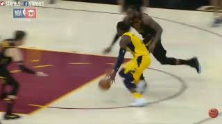 LeBron James last minute against the Pacers
