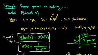 (ML 15.4) Logistic regression (binary) - formalism