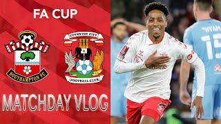 Southampton FC 2-1 Coventry City | MATCHDAYVLOG | Emirates FA CUP Fourth Round