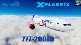 4k |UUWW - ULLI|X-Plane 12 |FF777-200ER|