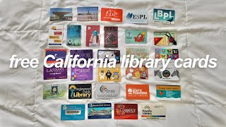My library card collection 📚🪴