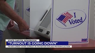 TN had lowest voter turnout in US for 2022 midterm elections