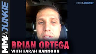 Brian Ortega expecting Chan Sung Jung fight to be a slugfest