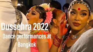 [4K] การแสดงเต้นรำ Navaratri Festival - Dance performances at วัดพระศรีมหาอุมาเทวี(Mariamman Temple)