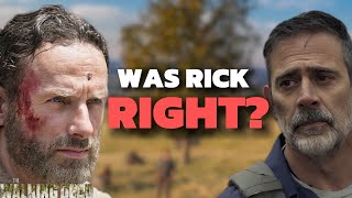 Was Rick RIGHT to Spare Negan in The Walking Dead?
