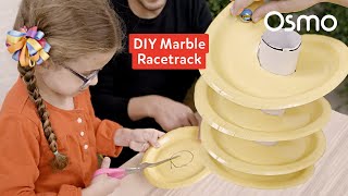 Make an Easy DIY Marble Race Track: Crafts for Kids at Home | Osmo