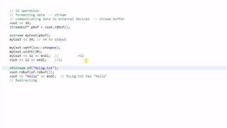 C Stream 5 Stream Buffer