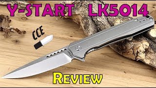 Review: Y-START LK5014  -  Titanium handle with VG10 blade  -  A Gentleman's knife?