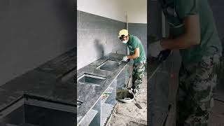 Hướng dẫn cách Xây khung bếp toàn bộ bằng gạch đẹp nhất 🤗🤗😊😊🥰