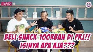 BELI SNACK 100rb an di PRJ KEMAYORAN!!! ISINYA APA AJA???