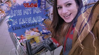 LIVE IM KAUFLAND EINKAUFEN | Hinter den coulissen | ESSEN KOCHEN | Lisa Schnapa