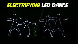 Electrifying Illuminati Dance: Light Balance Dazzles with LED Magic \u0026 Classics Mashup!