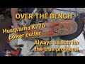 Husqvarna K770 power Cutter Repair