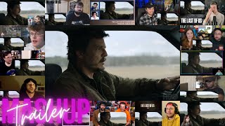 The Last of Us - Official Trailer Reaction Mashup ☢️🔞 - HBO Max - Pedro Pascal