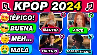 CALIFICA LA CANCIÓN DE KPOP 2024❤️😎😴🤮🎵🎶| Reto Musical - Go Quiz Kpop