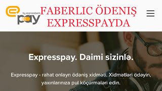 #expresspay la #FABERLIC ödənişi et və #keşbek qazan