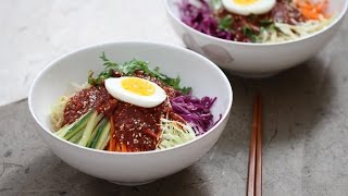 Jjolmyeon, Korean Spicy Chewy Noodles